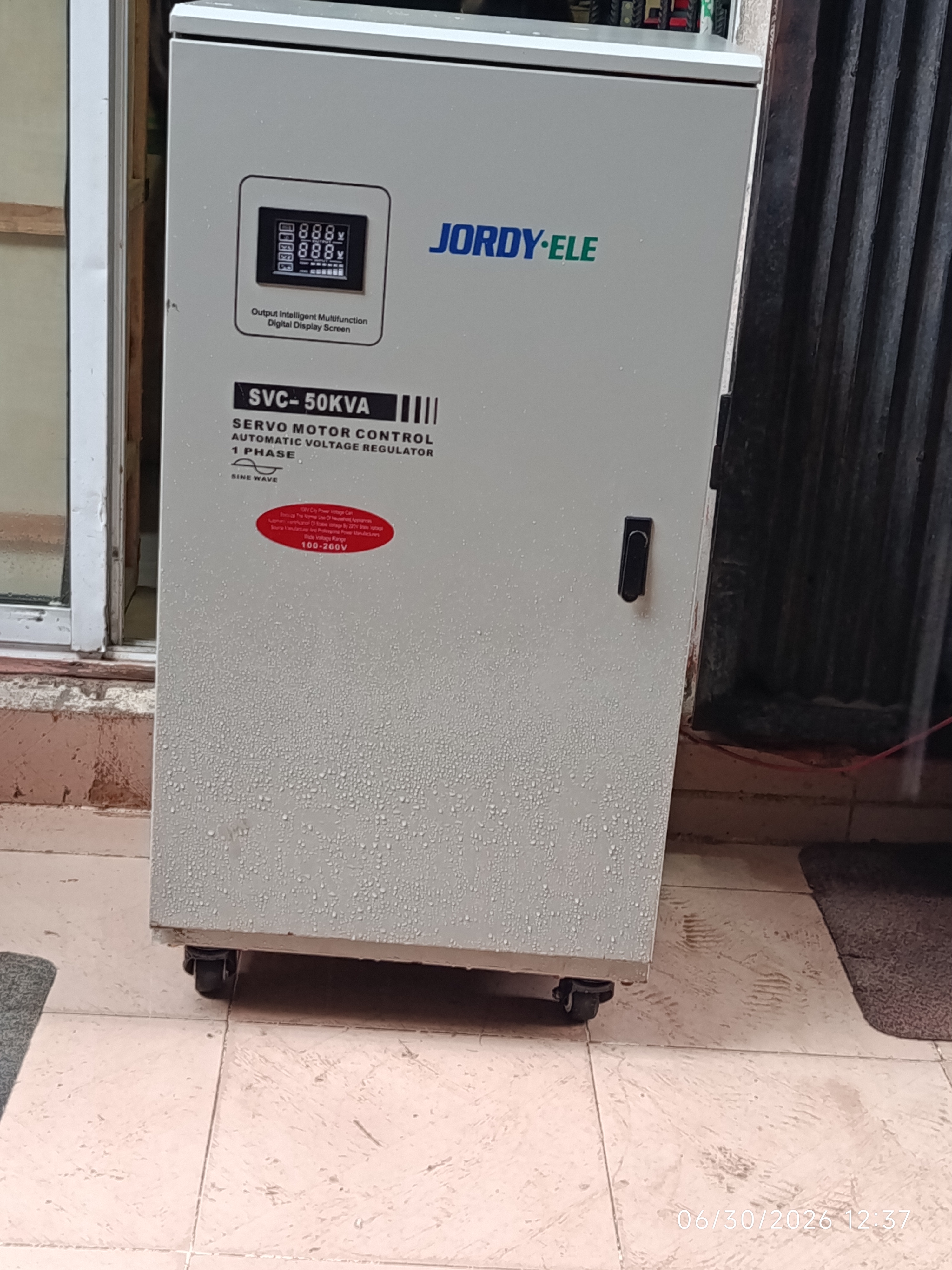50kVa JORDY-ELE Automatic Voltage Regulator