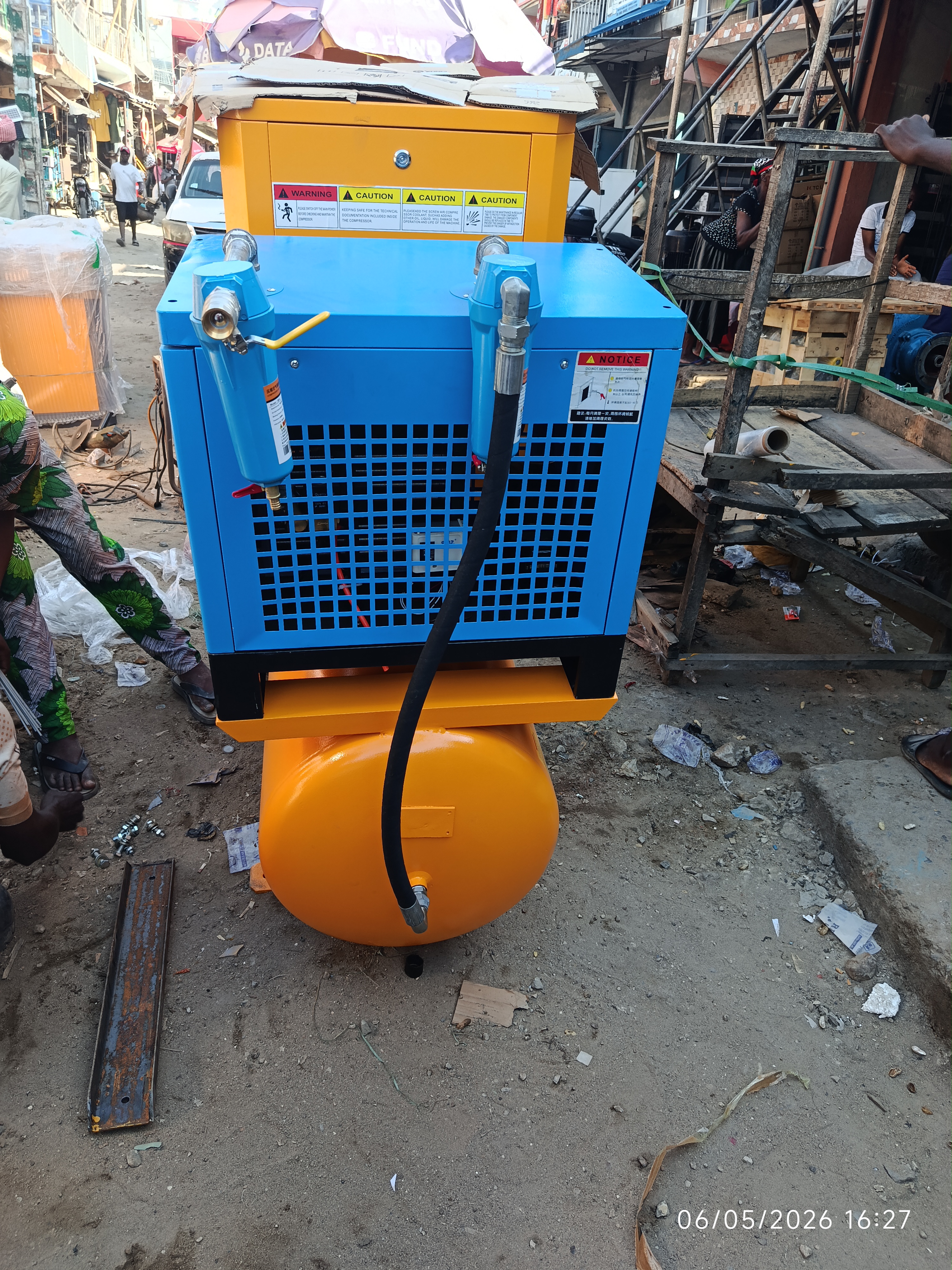 Sparta Screw Air Compressor and Dryer