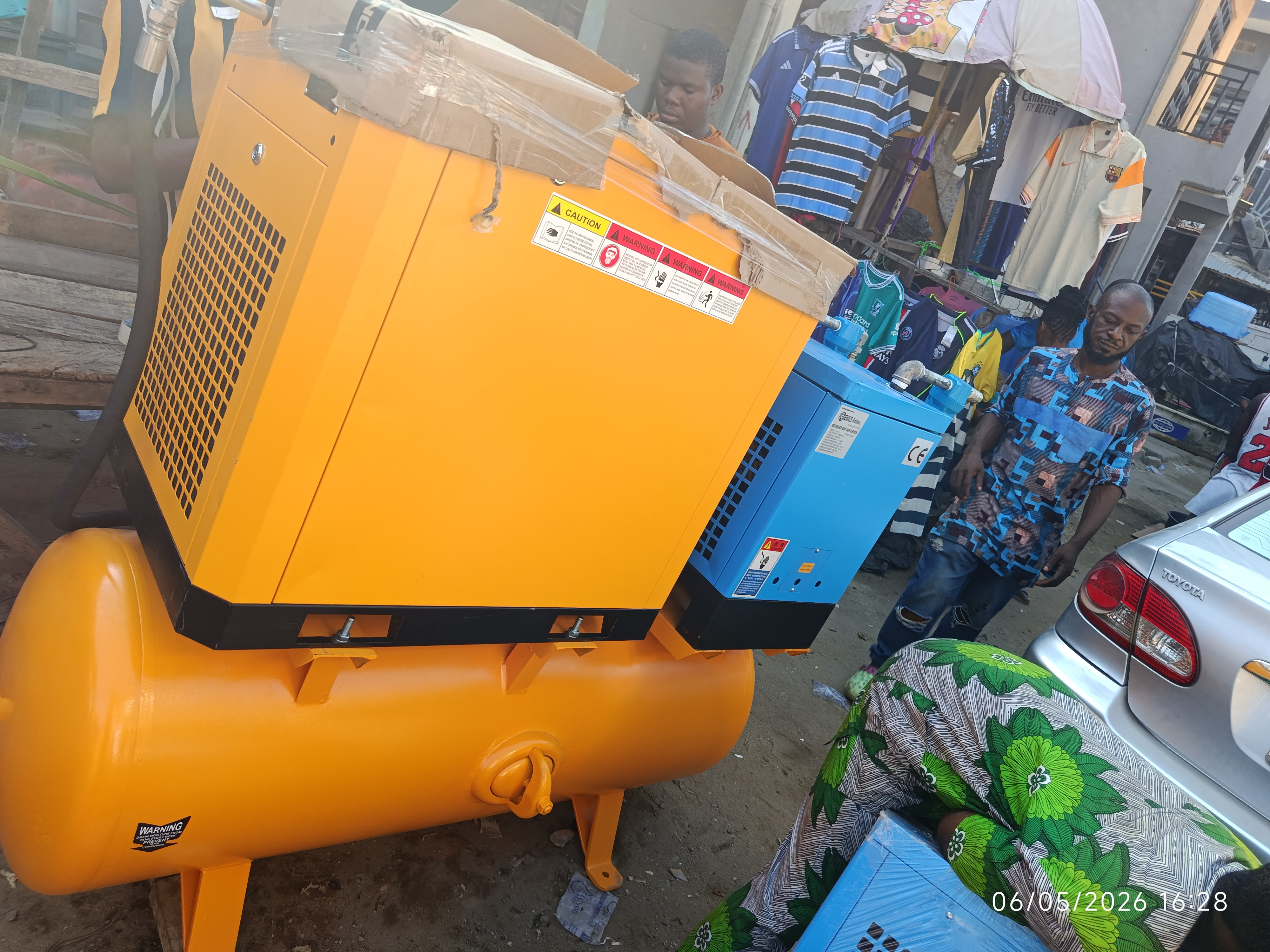 Sparta Screw Air Compressor and Dryer