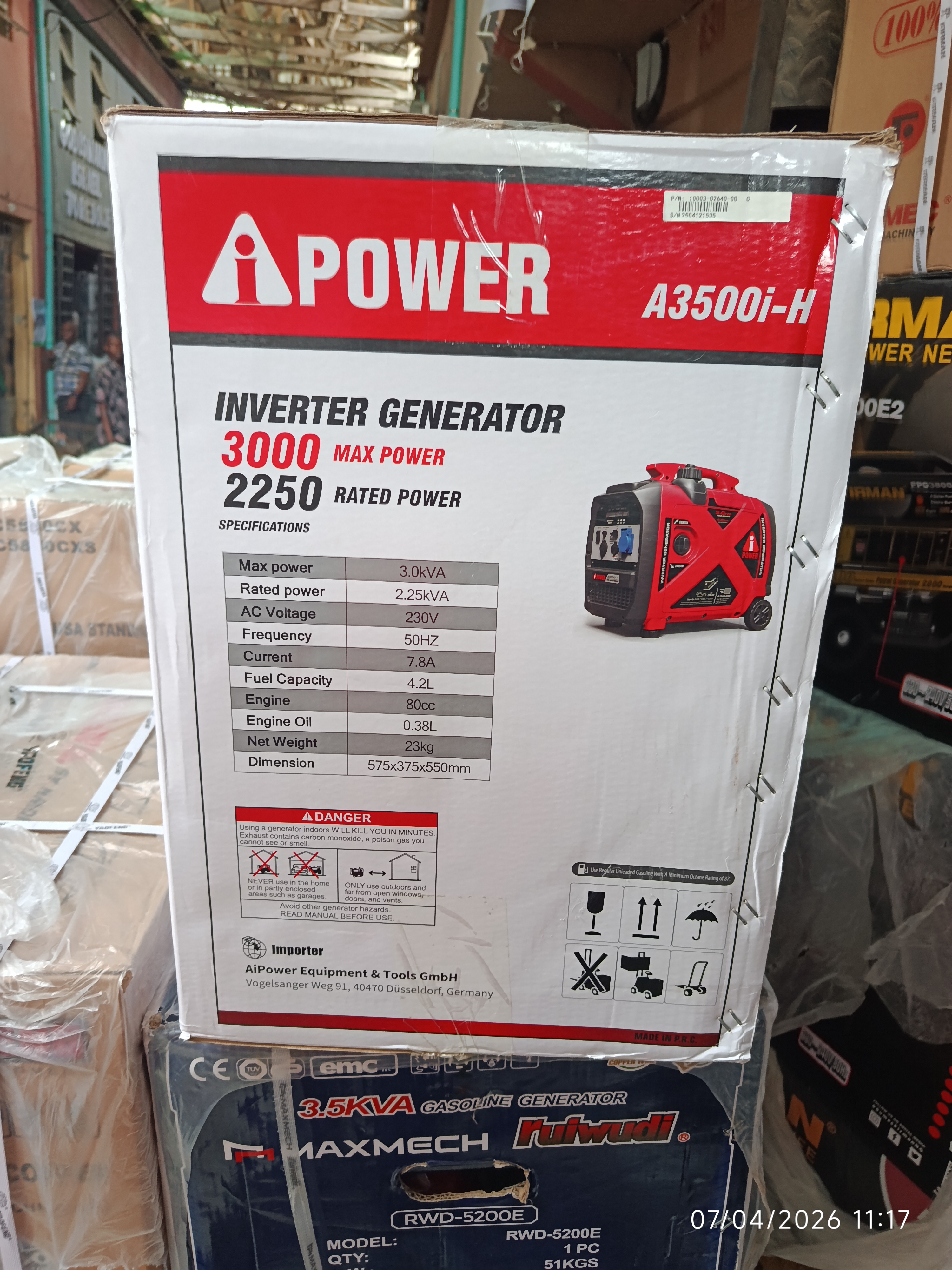 iPower A3500i-H Inverter Generator