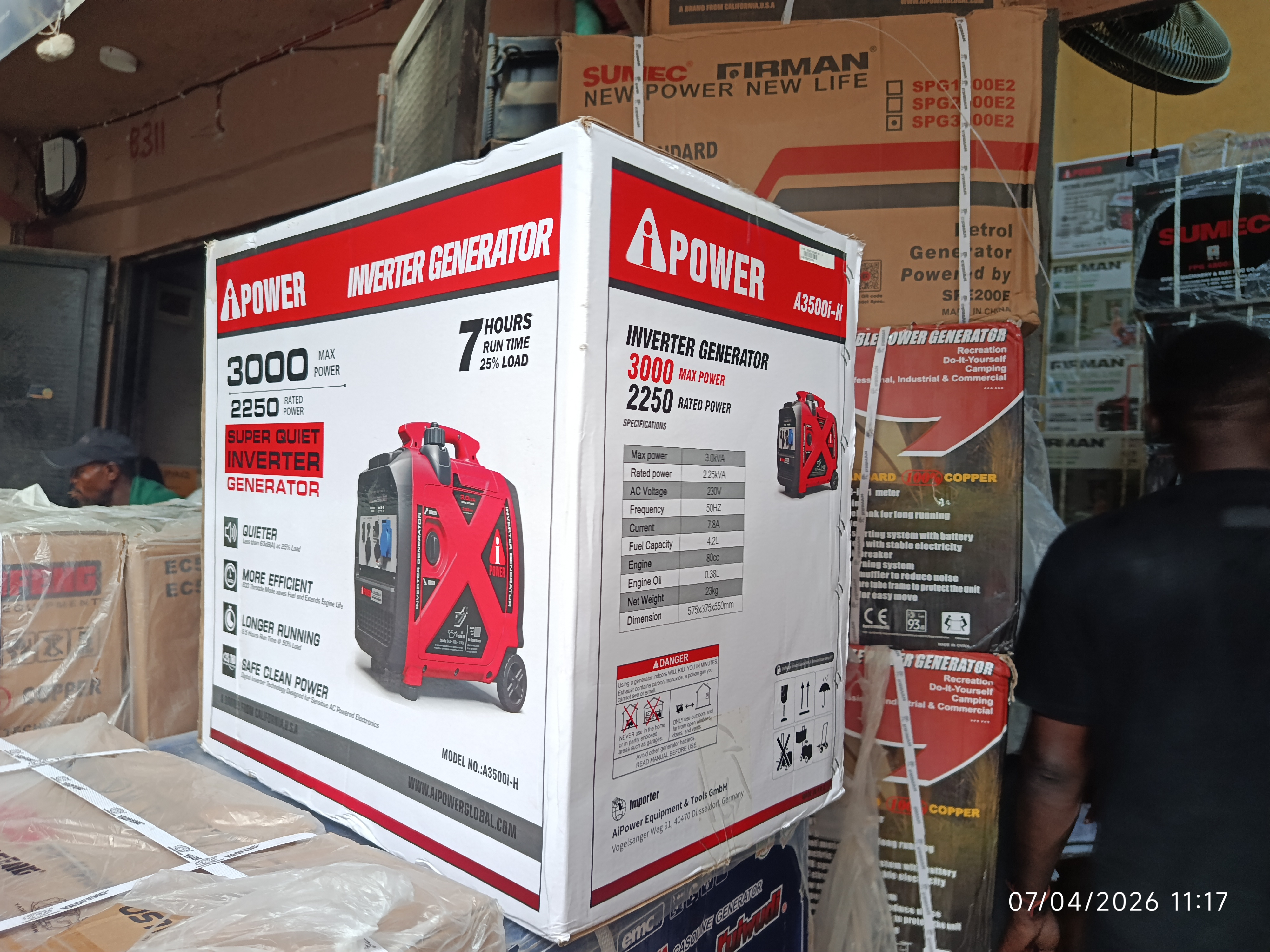 iPower A3500i-H Inverter Generator