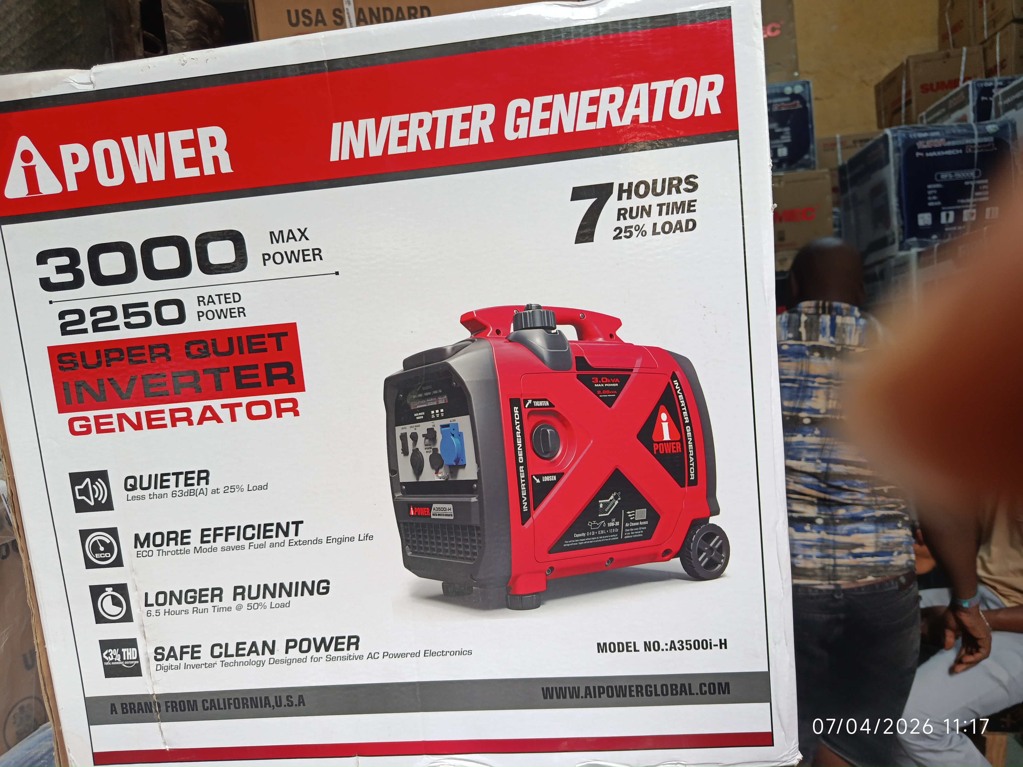 iPower A3500i-H Inverter Generator