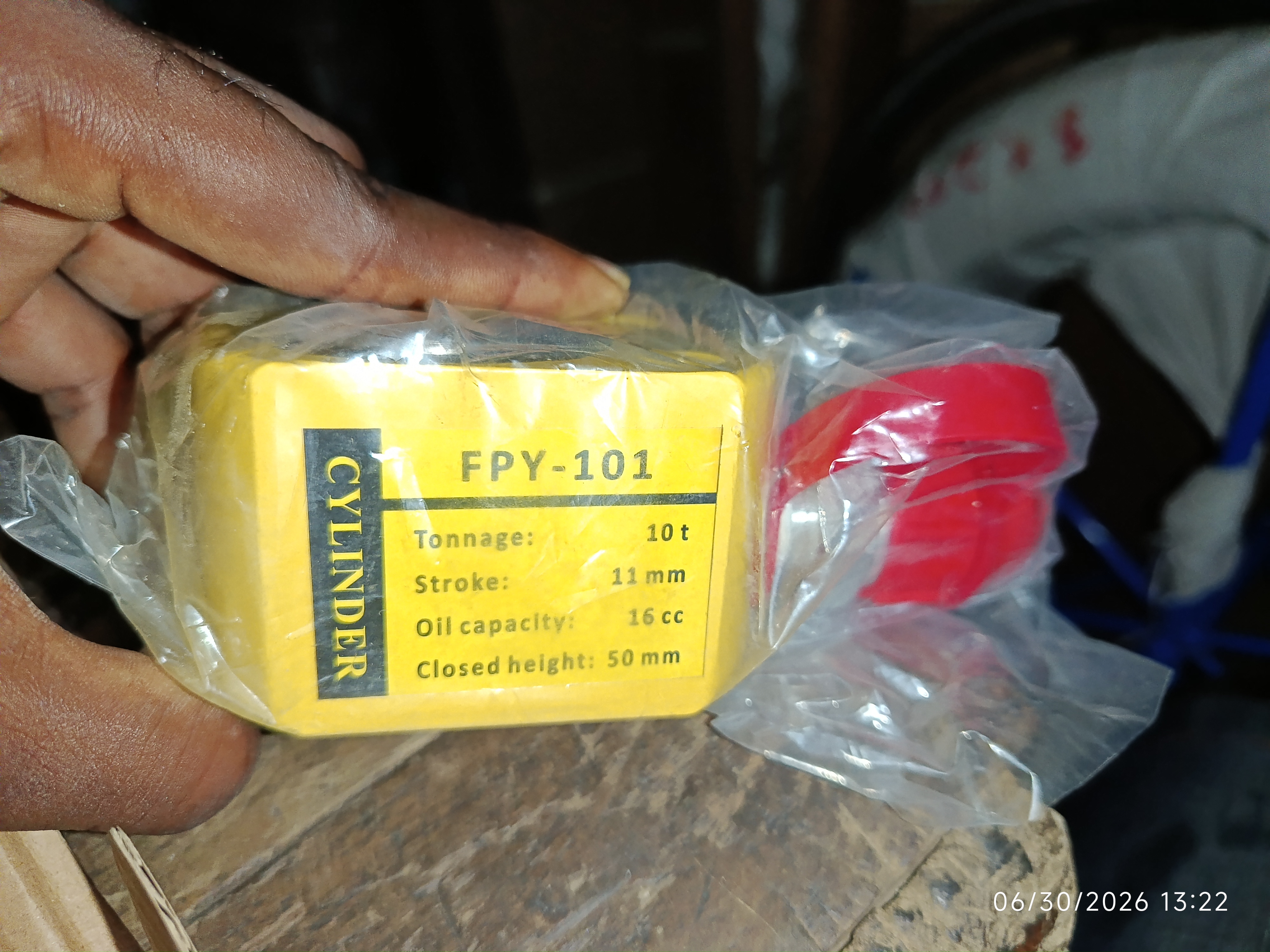 10-ton Flat Hydraulic Cylinder