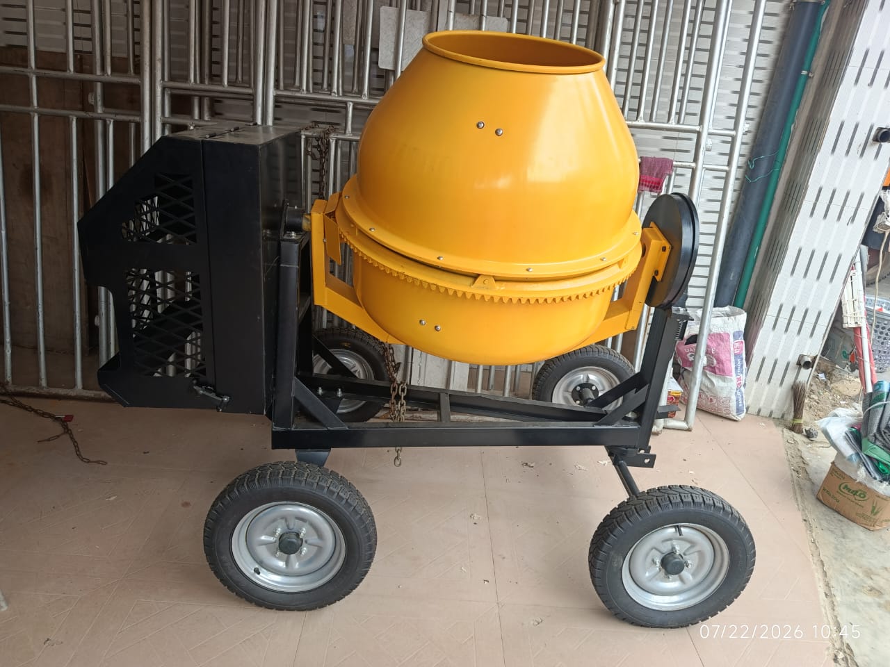 400 Liters Tilting-Drum Concrete Mixer