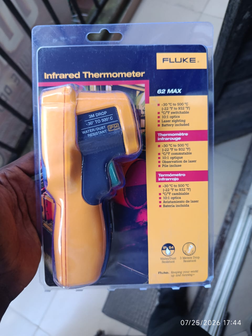 Fluke 62 MAX Infrared Thermometer