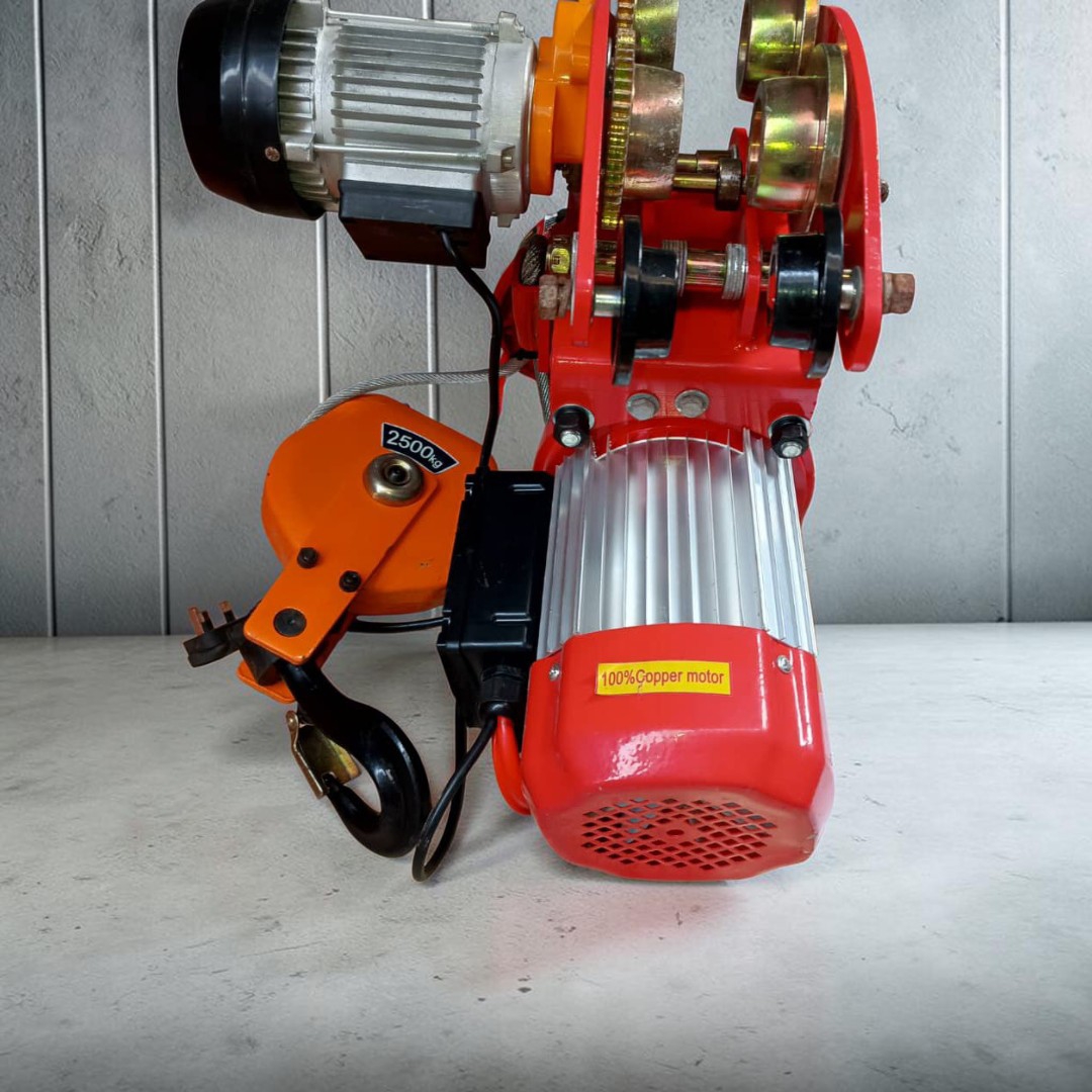 CD-K2 Electric Wire Rope Hoist with an Integrated Motorized Trolley 2500KG
