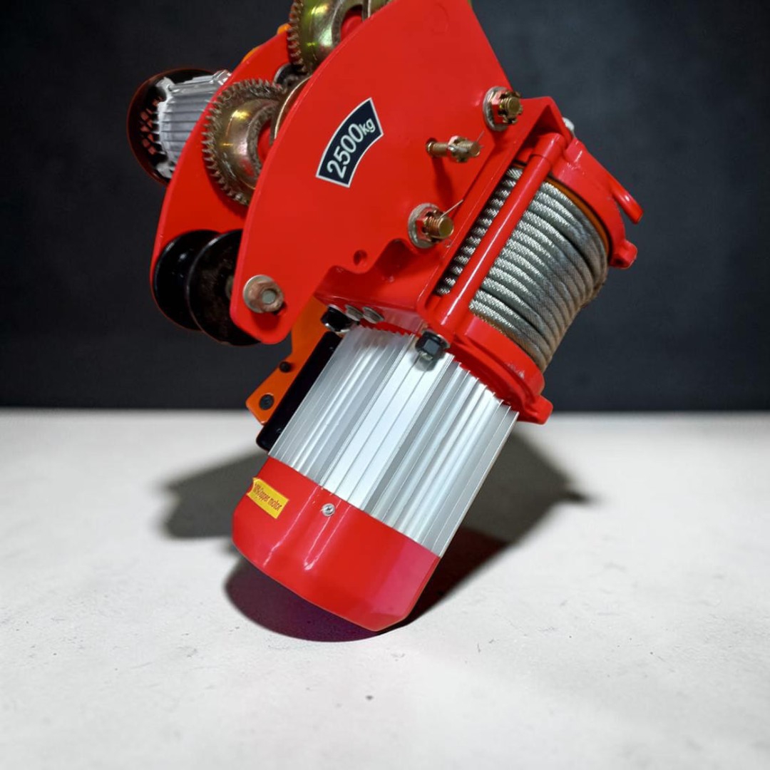 CD-K2 Electric Wire Rope Hoist with an Integrated Motorized Trolley 2500KG