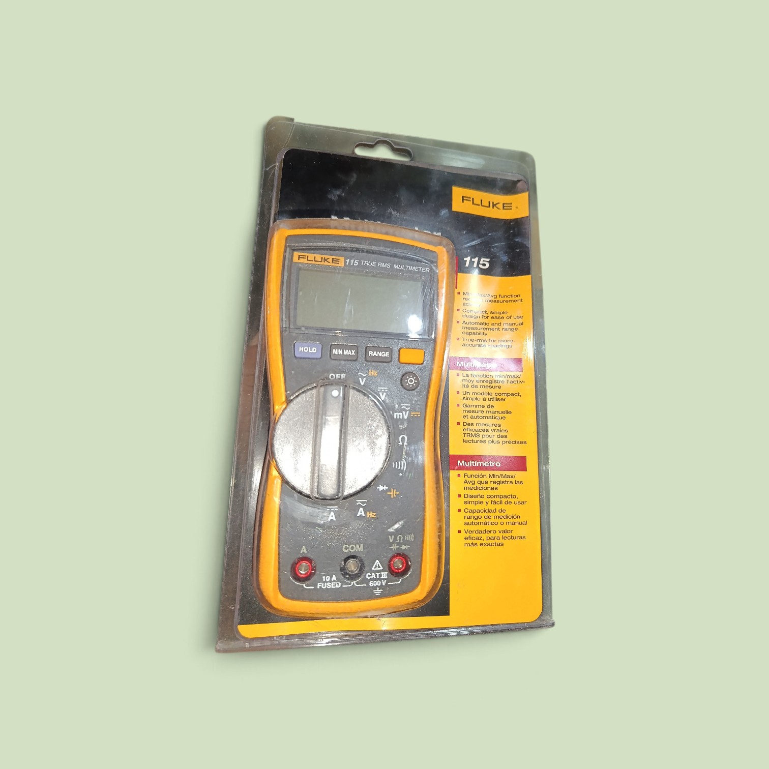 Fluke 115 True-RMS Digital Multimeter