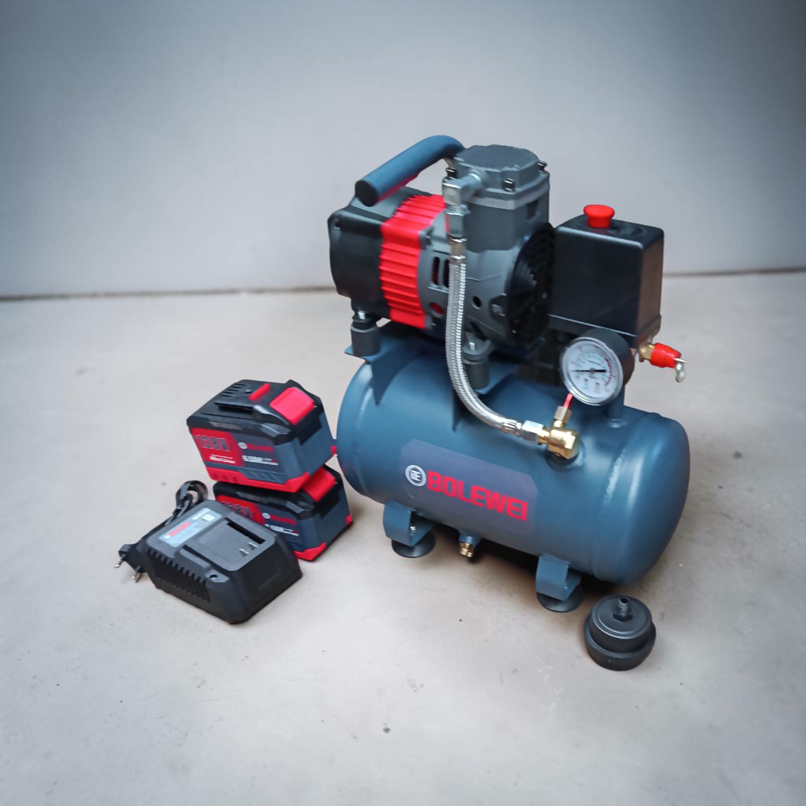 Bolewei Cordless Air Compressor Kit