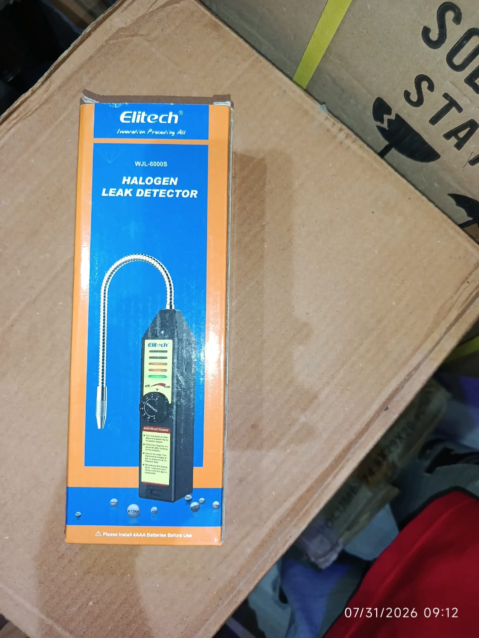 Elitech WJL-6000S Halogen Leak Detector