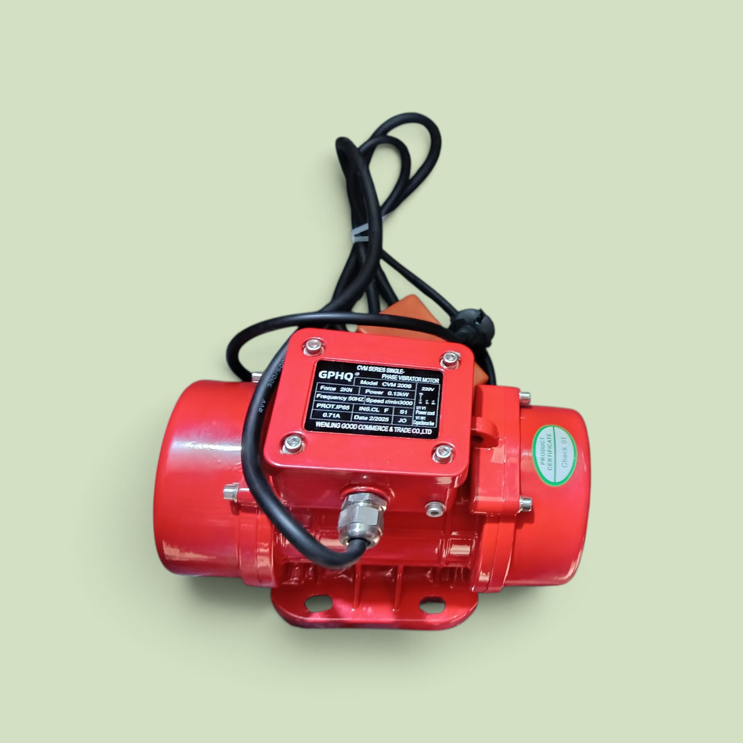 CVM 200S Single-Phase Vibrator Motor