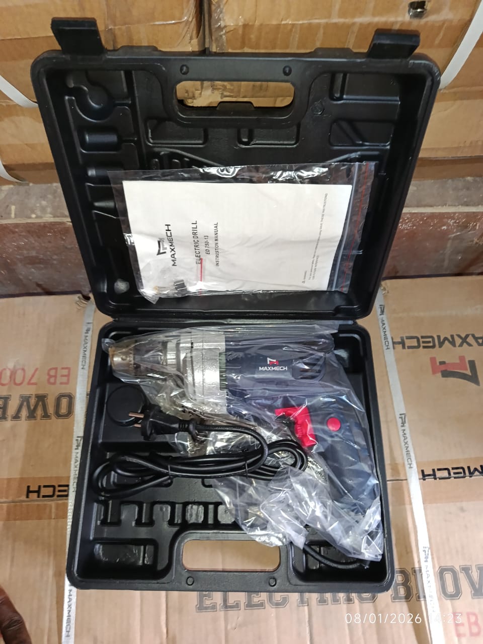 MAXMECH RH1000-28 Heavy-Duty Rotary Hammer Drill