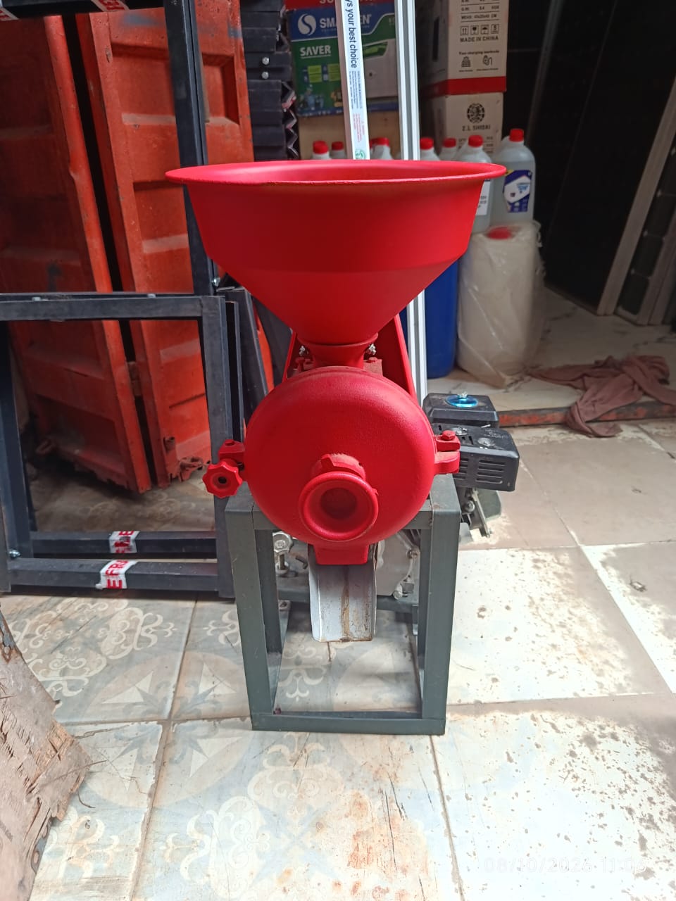 6.5HP Petrol Wet and Dry Grinding Mill