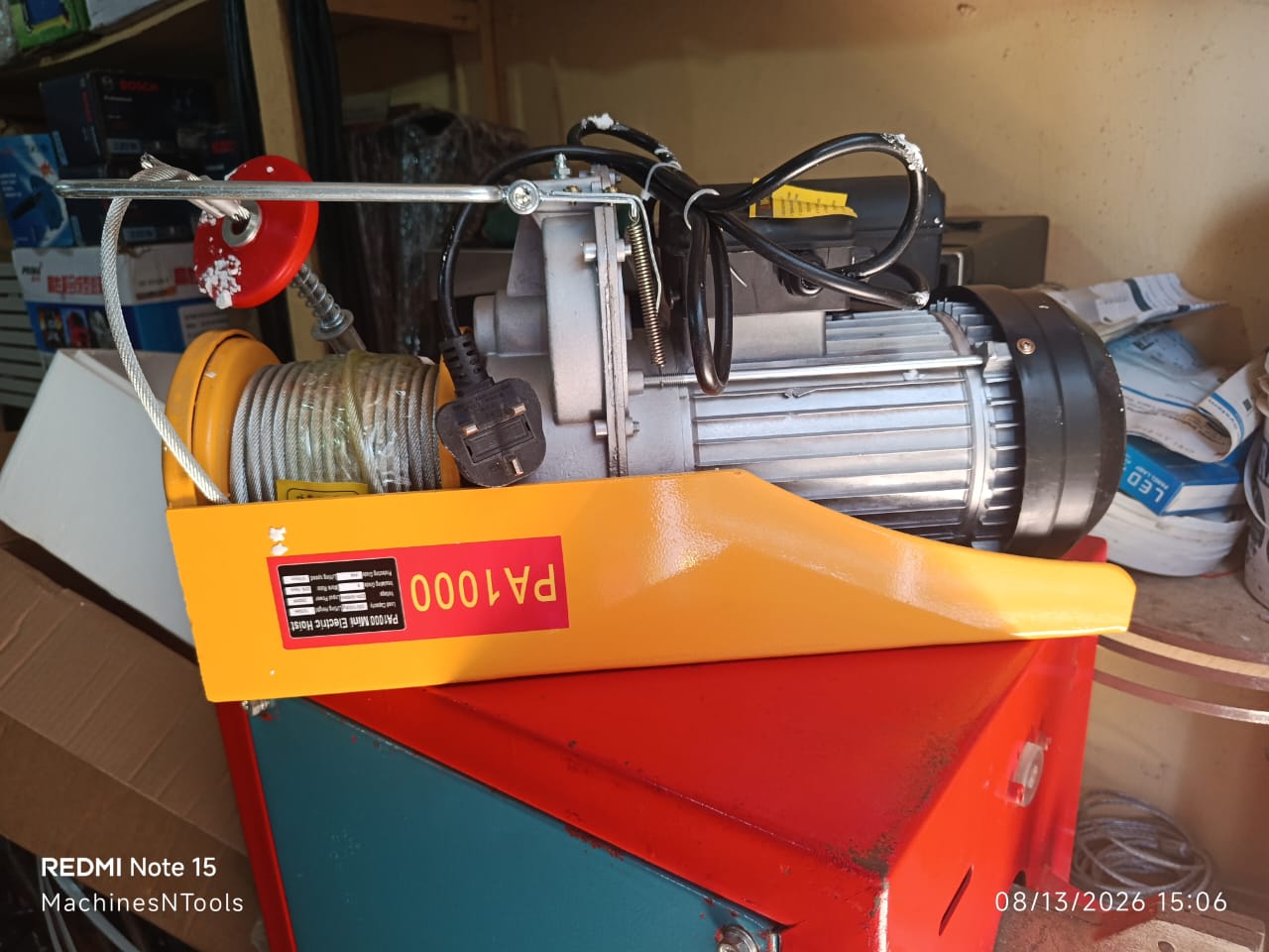 PA1000 Mini Electric Wire Rope Hoist