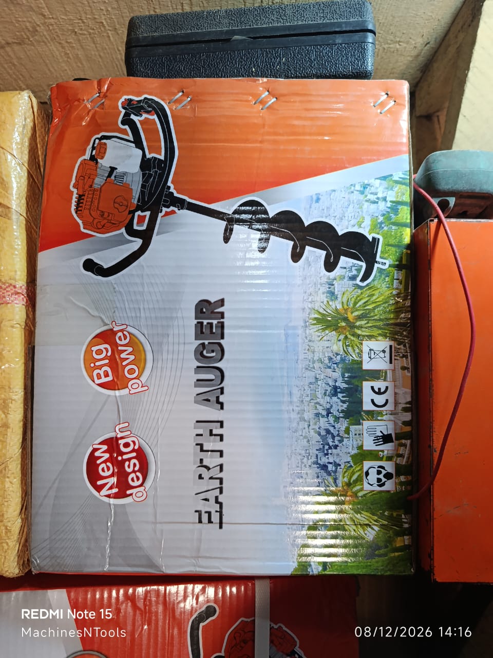 Handheld Earth Auger