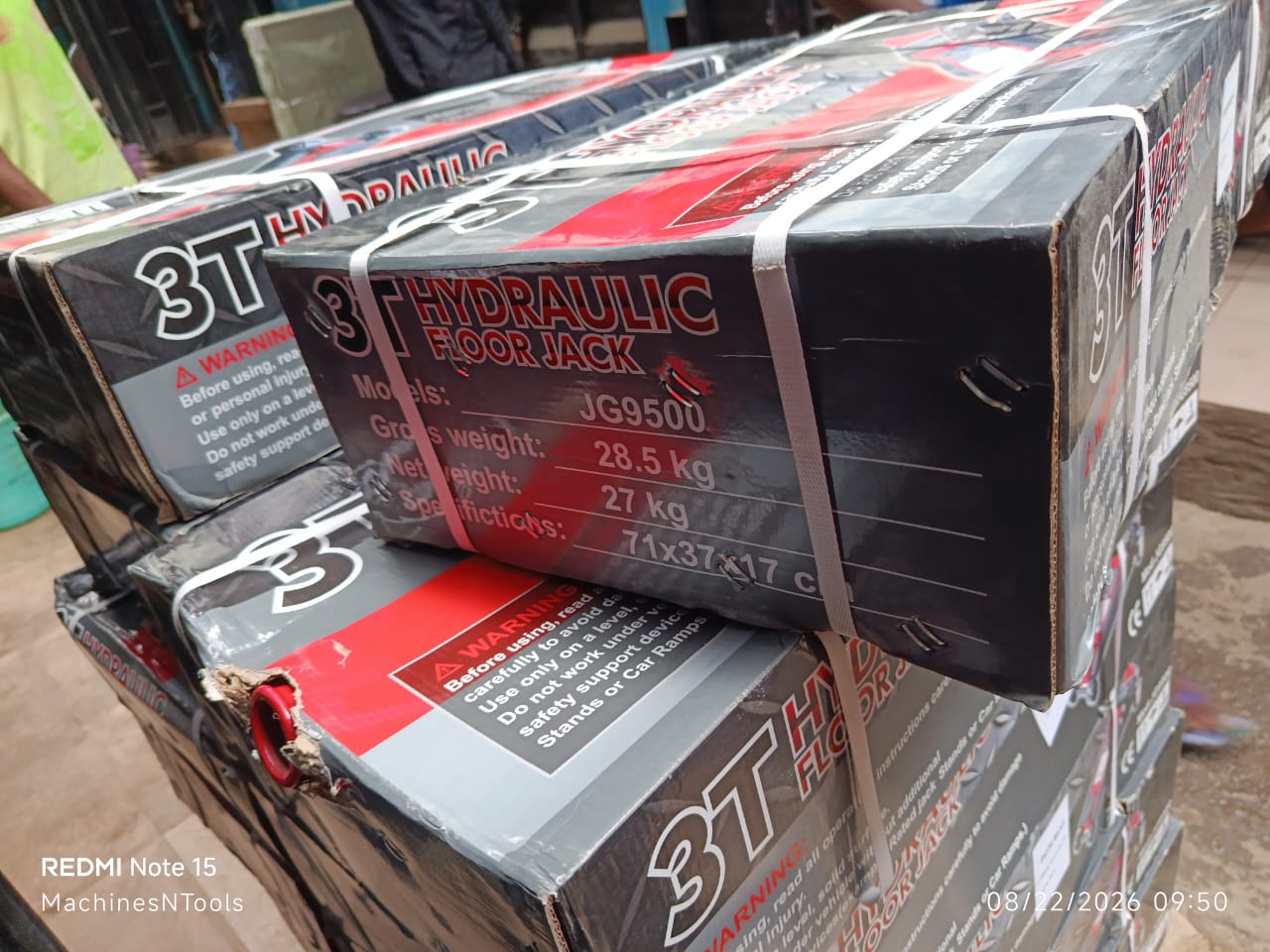 3-Ton Hydraulic Floor Jack