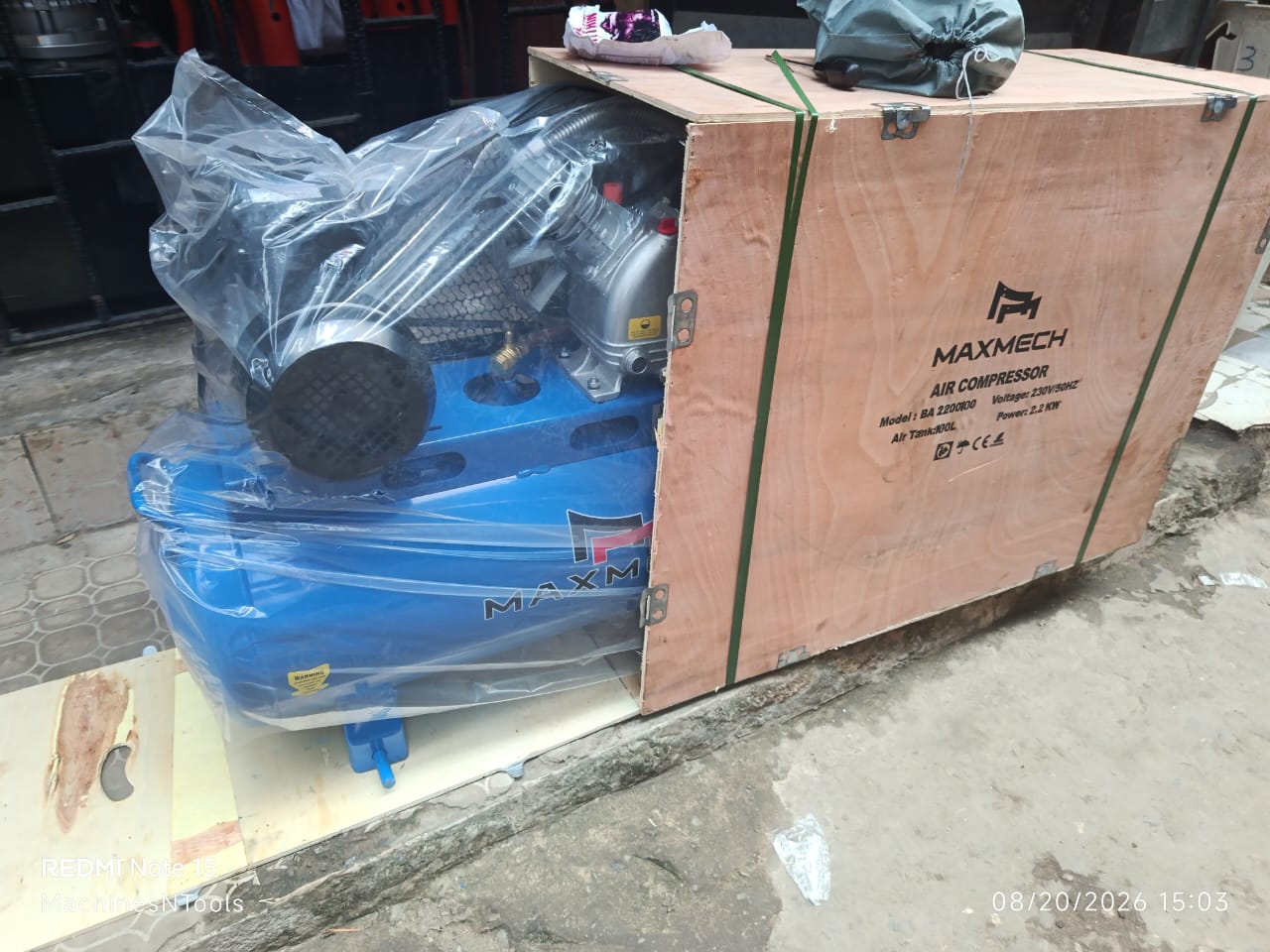 Maxmech  BA2200100 Air Compressor