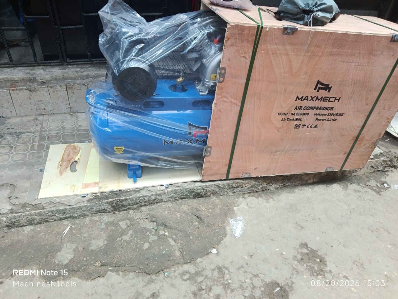 Maxmech  BA2200100 Air Compressor