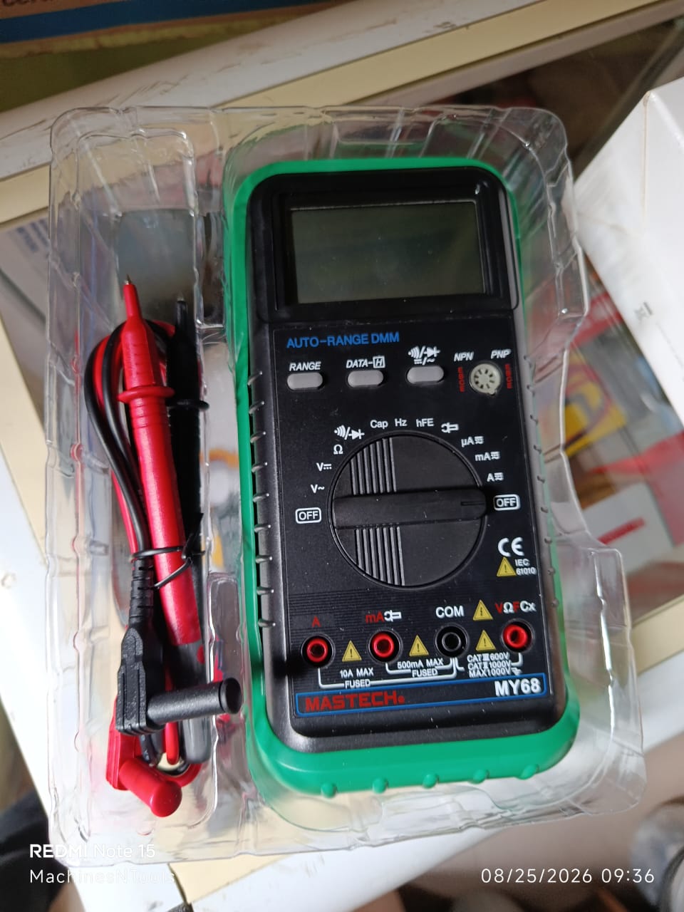 Mastech MY68 Auto-Range Digital Multimeter