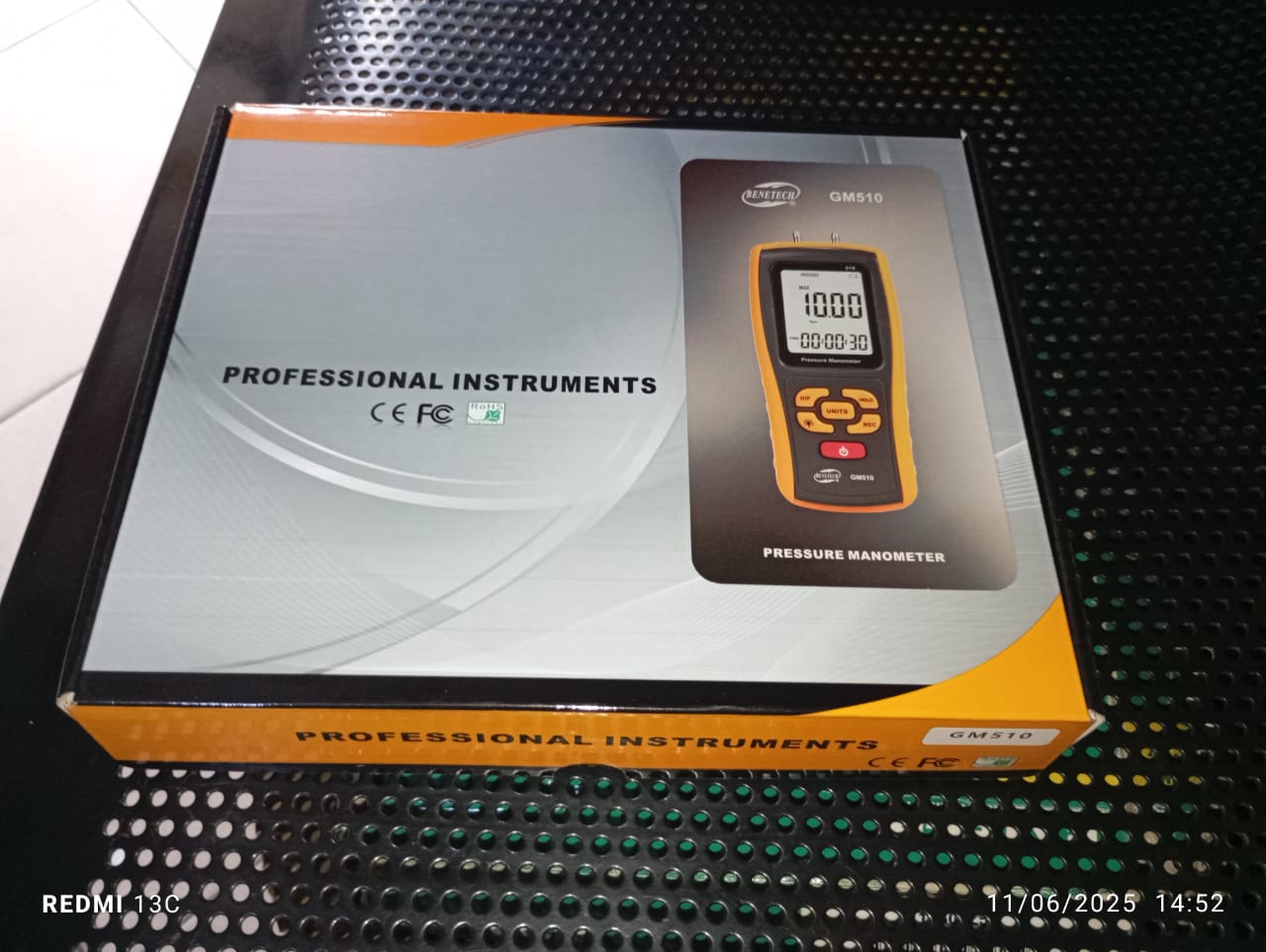 Benetech GM510 Digital Pressure Manometer