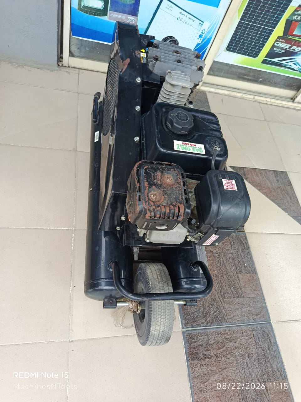 Central Pneumatic Wheelbarrow Air Compressor