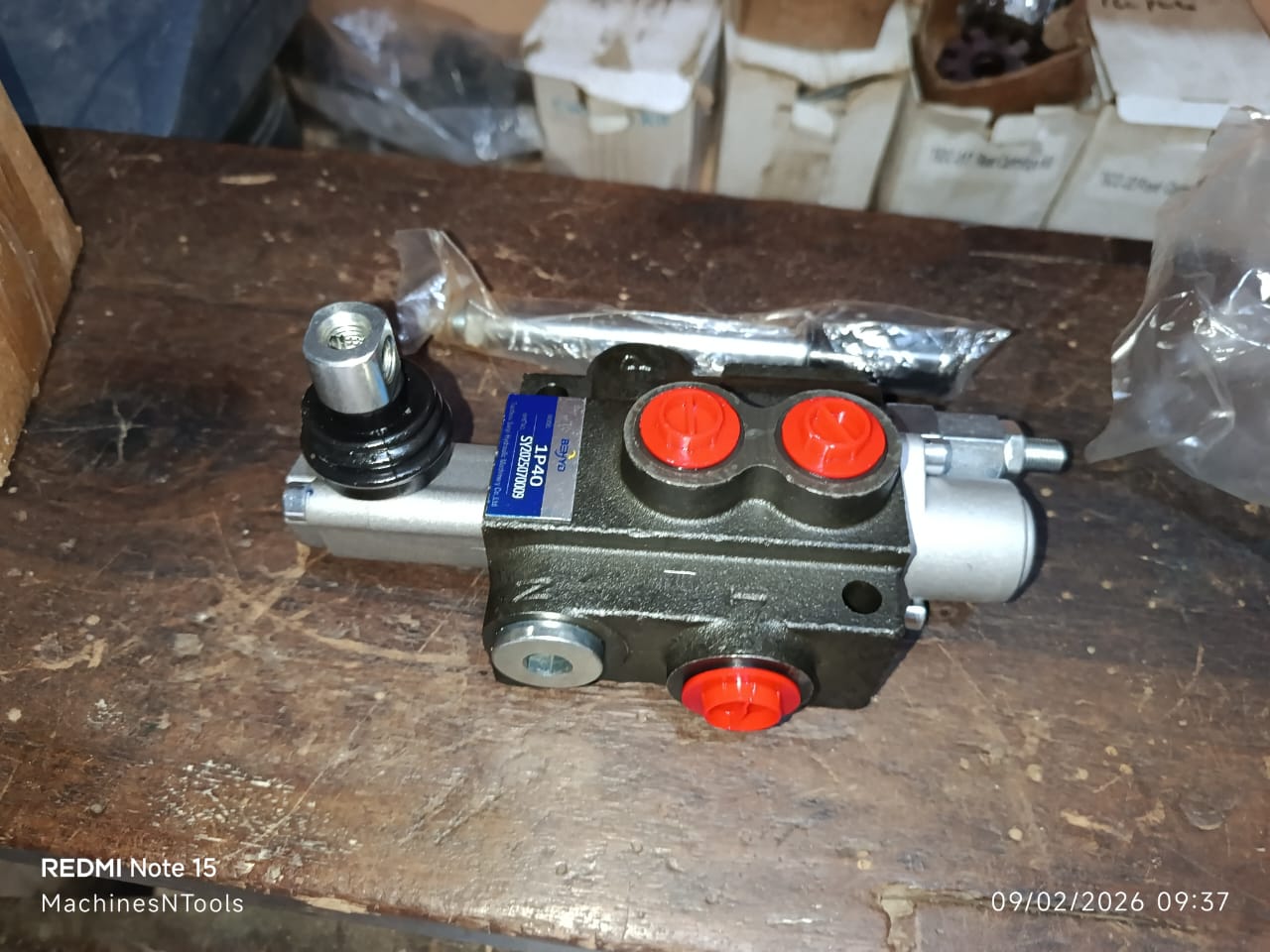 1P40 Single Spool Monoblock Hydraulic Directional Control Valve